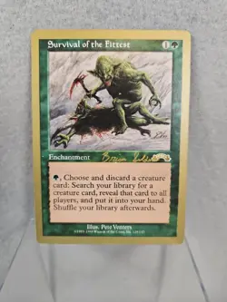 MTG Survival of the Fittest 1998 World Championships Gold Border - Image 1