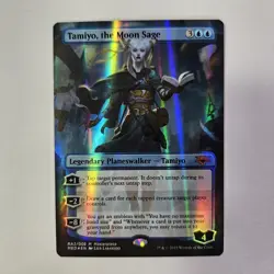 NM Foil ​​​Tamiyo, the Moon Sage RA2​ Mythic Edition MED​​​ With Emblem - Image 3