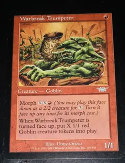 Magic the Gathering MTG Warbreak Trumpeter (116) Legions LP - Image 1