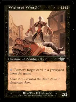 Withered Wretch LP Light Play Legions MTG [10269] - Image 1