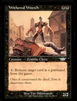 Withered Wretch LP Light Play Legions MTG [10841] - Image 1
