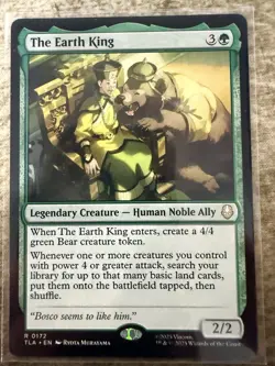 Thr Earth King Mtg Avatar: The Last Airbender Regular - Image 1