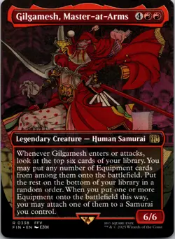 Gilgamesh, Master-at-Arms (Borderless) Final Fantasy Regular - Image 1