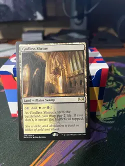 MTG Godless Shrine Ravnica Allegiance Regular (248/259) LP FREE SHIPPING - Image 1