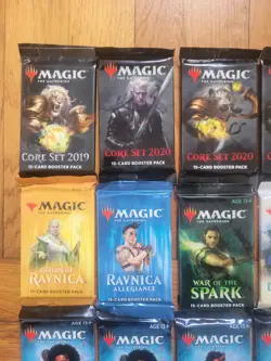 Huge Lot of 24 Magic The Gathering Sealed Packs - Unopened Draft & Set Boosters! - Image 2