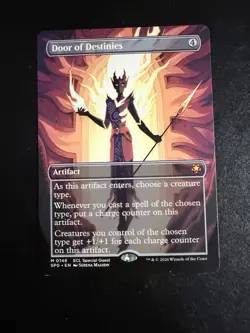 MTG - NM - Door of Destinies - Borderless - Special Guest - Lorwyn Eclipsed - Image 1