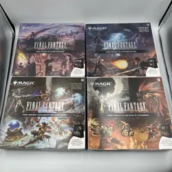 Magic The Gathering: Final Fantasy Scene Box Bundle Set of 4 BRAND NEW - Image 1
