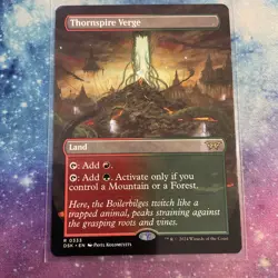 Thornspire Verge (REGULAR) x1 - MTG Duskmourn: House of Horror DSK #333 - Image 1