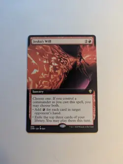 Jeska's Will (Extended Art) Commander Legends Regular - Image 1