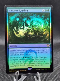 MTG - [FOIL] Nature's Rhythm - Tarkir: Dragonstorm - Image 1