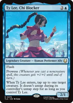 MTG - Ty Lee, Chi Blocker - TLA 76 - Non Foil - NM - Image 1