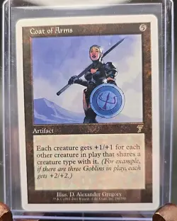 Coat of Arms 7th Edition MTG Regular Lightly Played - Image 3