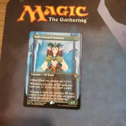 Leaf-Crowned Visionary - Special Guests - Lorwyn Eclipsed - MtG- NM - Image 1