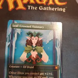 Leaf-Crowned Visionary - Special Guests - Lorwyn Eclipsed - MtG- NM - Image 2