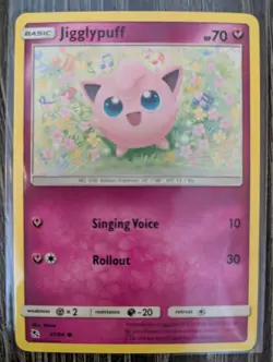 #41 Jigglypuff - Pokemon Card NM - Free Shipping! - Image 1
