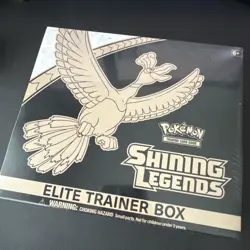 Pokemon TCG: Shining Legends Elite Trainer Box Factory Sealed ETB - Image 1