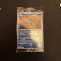 Pokemon TCG Squirtle 007/165 - Pokemon Center Stamped 151 Promo Sealed - Image 2