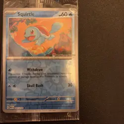Pokemon TCG Squirtle 007/165 - Pokemon Center Stamped 151 Promo Sealed - Image 4
