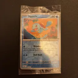 Pokemon TCG Squirtle 007/165 - Pokemon Center Stamped 151 Promo Sealed - Image 5