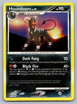 Pokemon TCG Great Encounters Houndoom 18/106 - Image 1