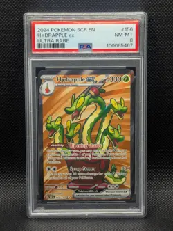 Hydrapple Ex PSA 8 NM-MINT #156 Ultra Rare 2024 Pokemon Stellar Crown SCR EN - Image 1