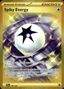 Pokemon Spiky Energy SV09: Journey Together 190/159 Near Mint NM - Image 1