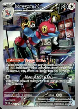 Pokemon Porygon-Z SV04: Paradox Rift 214/182 Near Mint NM - Image 1