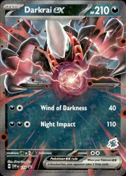 Pokemon Darkrai ex (Darkrai) Battle Academy 2024 110 Near Mint NM - Image 1