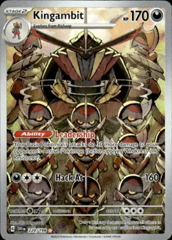 Pokemon Kingambit SV01: Scarlet & Violet Base Set 220/198 Near Mint NM - Image 1