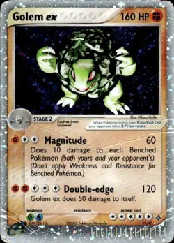 Pokemon Golem ex Dragon 91/97 Dmg - Image 1