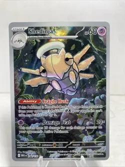 Shedinja Illustration Rare 144/132 Mega Evolutions NM Pokemon - Image 1