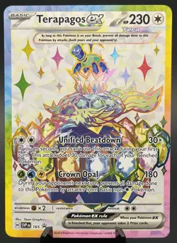 Terapagos ex SV Promo 165 Scarlet & Violet Holo Pokemon TCG NM - Image 1