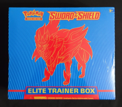 Pokemon TCG. Sword and Shield Base Set. Elite Trainer Box. New and Sealed. - Image 1