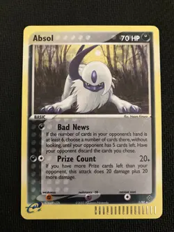 Pokemon Absol 1/97 EX Dragon Holo Near Mint - Image 1