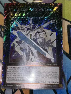 Starliege Paladynamo 1st Edition Platinum Secret Rare RA04-EN193 Yu-Gi-Oh! - Image 1