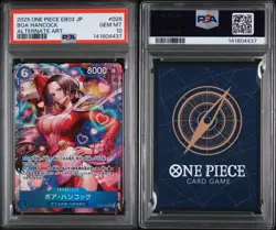 Boa Hancock 026 Alternate Art One Piece Japanese PSA 10 EB03 - Image 3