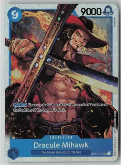 Dracule Mihawk (OP01-070) (Reprint) OP01-070 One Piece Premium Booster The Best - Image 1