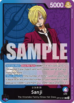 One Piece TCG OP12-041 (ENG) / Sanji / Legacy of the Master - Image 1
