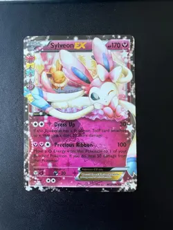 Pokemon TCG Sylveon EX RC21/RC32 Generations Radiant Collection English LP Card - Image 1