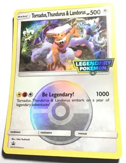 TORNADUS, THUNDURUS & LANDORUS - OVERSIZED - Promo - Pokemon Card - PL - Image 1