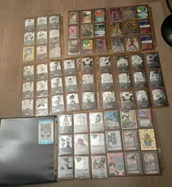200x Lot DBZ Dragon Ball Tin Card Binder Ultra Rare Foil Bunny Bulma Prize Items - Image 2