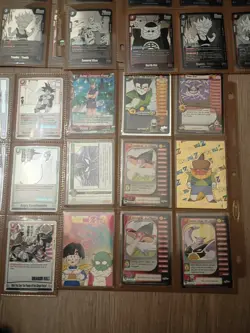 200x Lot DBZ Dragon Ball Tin Card Binder Ultra Rare Foil Bunny Bulma Prize Items - Image 4
