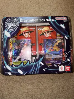 One Piece Illustration Box Vol.6 English Promo Card OP13 PRB02 OVP Sealed New - Image 1