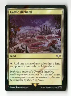 Exotic Orchard (Surge Foil) Universes Beyond: Warhammer 40,000 #278 Rare - Image 1