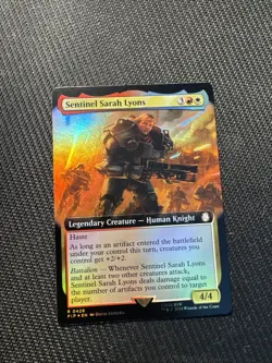 Sentinel Sarah Lyons (Extended Art) Universes Beyond: Fallout Foil - Image 1