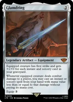 [1x] Glamdring Near Mint, English Lord of the Rings MTG Magic - Image 1