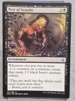Nest of Scarabs 101/269 MTG NM - Amonkhet - Image 1