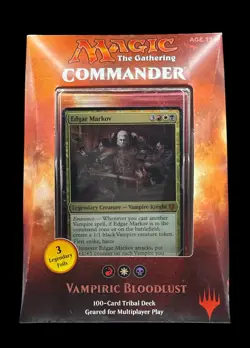 Magic the Gathering Commander Deck - Vampiric Bloodlust - Edgar Markov - Image 1