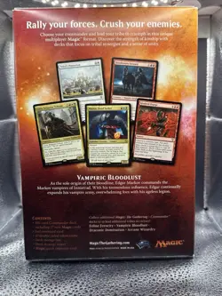 Magic the Gathering Commander Deck - Vampiric Bloodlust - Edgar Markov - Image 2