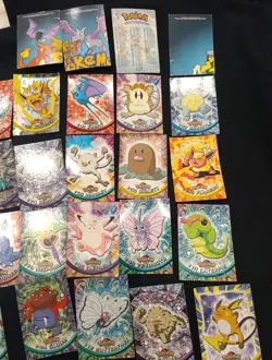 Gruppo Lotto Carte Vintage Topps Pokemon 1999 - Image 4